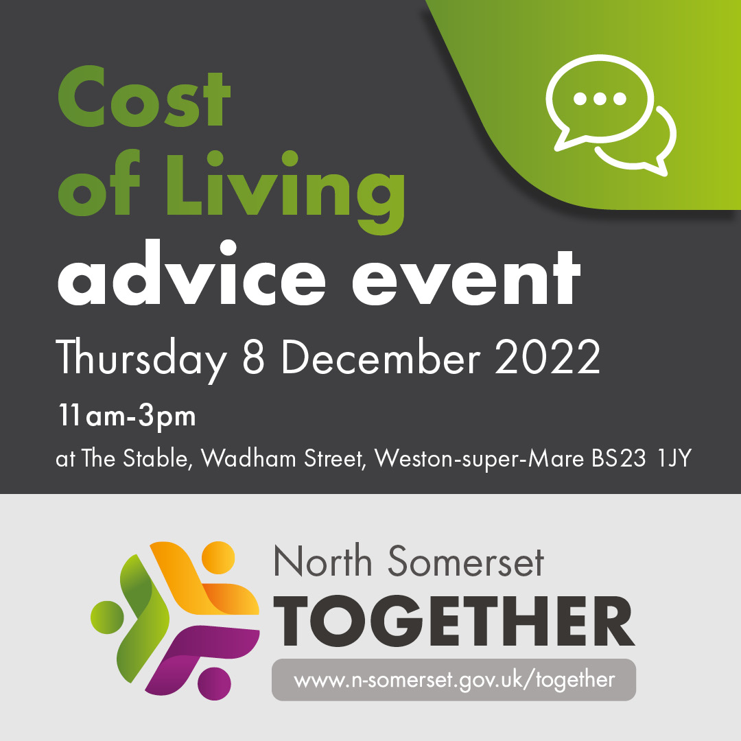 Cost of Living Advice Event poster