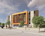 CGI image of the Winterstoke Hundred Academy expansion
