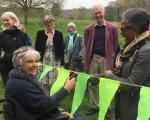 Official opening of the cycle route through Ashton Court Estate