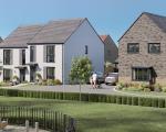A computer generated image of what the new housing development at Winterstoke Gate, Locking Parklands, Weston-super-Mare may look like when finished.