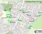 Tree Trail map