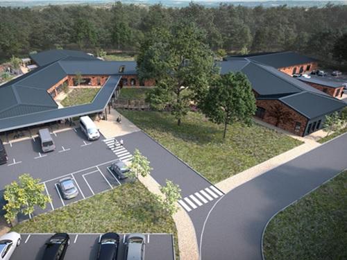 Artist's impression of the new Baytree School building
