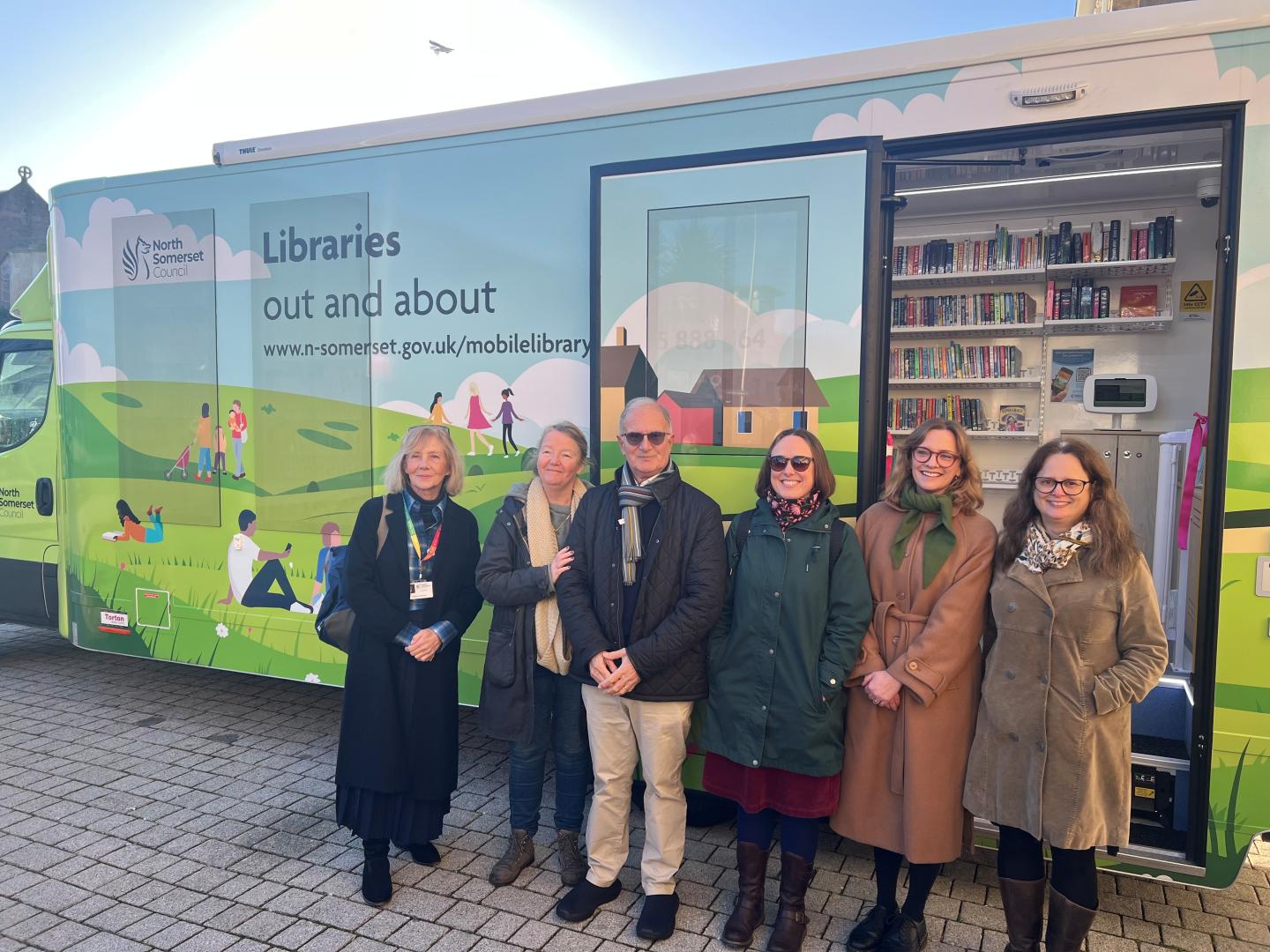 North Somerset Council Launch New Electric Mobile Outreach Vehicle 