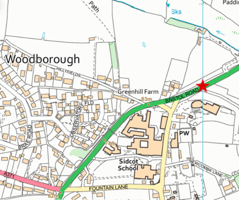Bristol Road-A38 temporary closure map Jan 2026