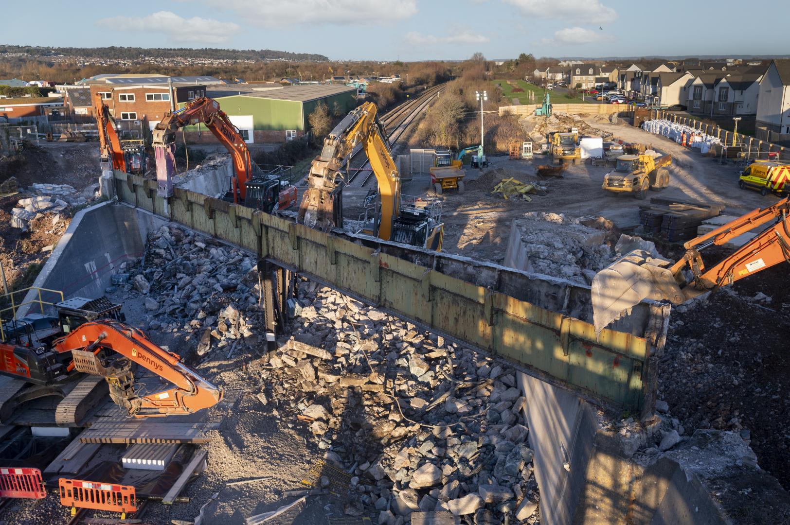 Winterstoke Bridge Demolition 