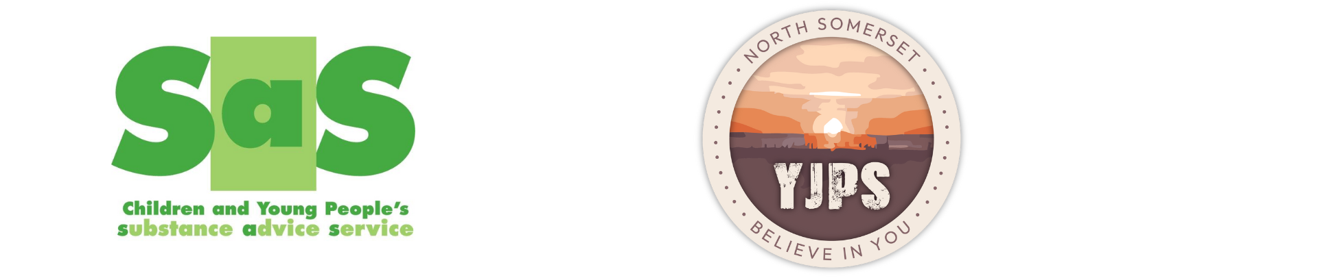 Substance Advice Service logo and Youth Justice and Prevention logo