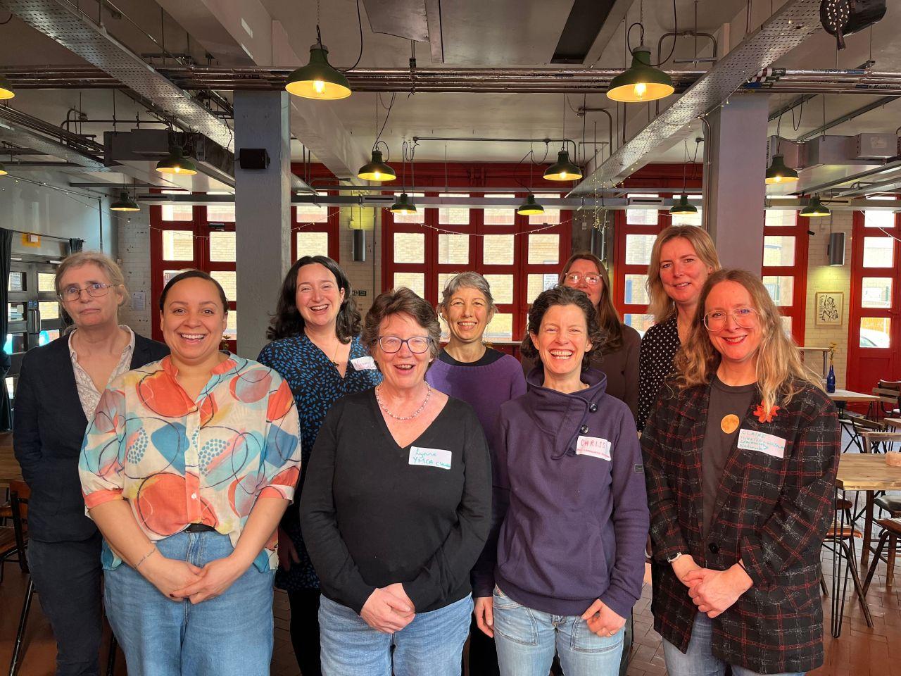 Group photo of successful North Somerset projects - Clevdon YMCA and Pill Community Foundation