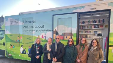 North Somerset Council Launch New Electric Mobile Outreach Vehicle 