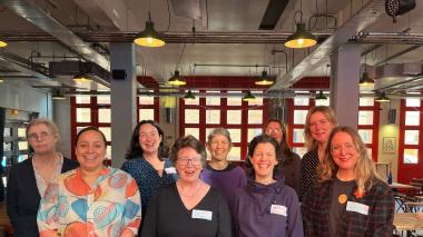 Group photo of successful North Somerset projects - Clevdon YMCA and Pill Community Foundation